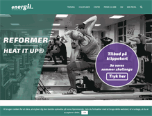 Tablet Screenshot of energii.dk